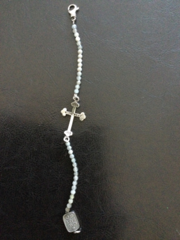 King Baby Sterling Silver and Crystal Bracelet- Brand New! in Jewellery & Watches in Saskatoon - Image 2