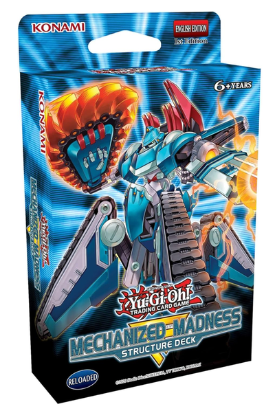 3x Sealed Yu-Gi-Oh! Structure Deck: Mechanized Madness (1st Ed), View more