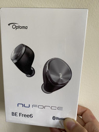 BE Free6(optoma) truly wireless earbuds