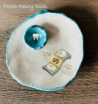 Clay Tooth Fairy dishes