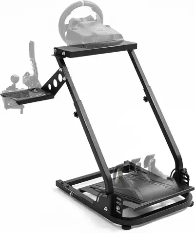 Racing Steering Wheel Stand (Shifter, Pedals, Handbrake), View more