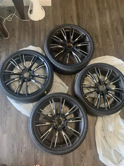 225/30R20 and 225/35R20, 20 inch rims