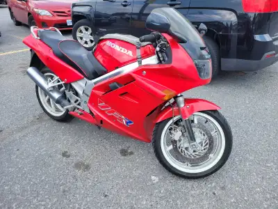A well used but lovingly cared for example of the first VFR model released in Canada. Upgrades inclu...