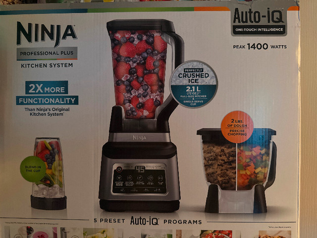Ninja Professional Plus Kitchen System in Processors, Blenders & Juicers in St. Catharines