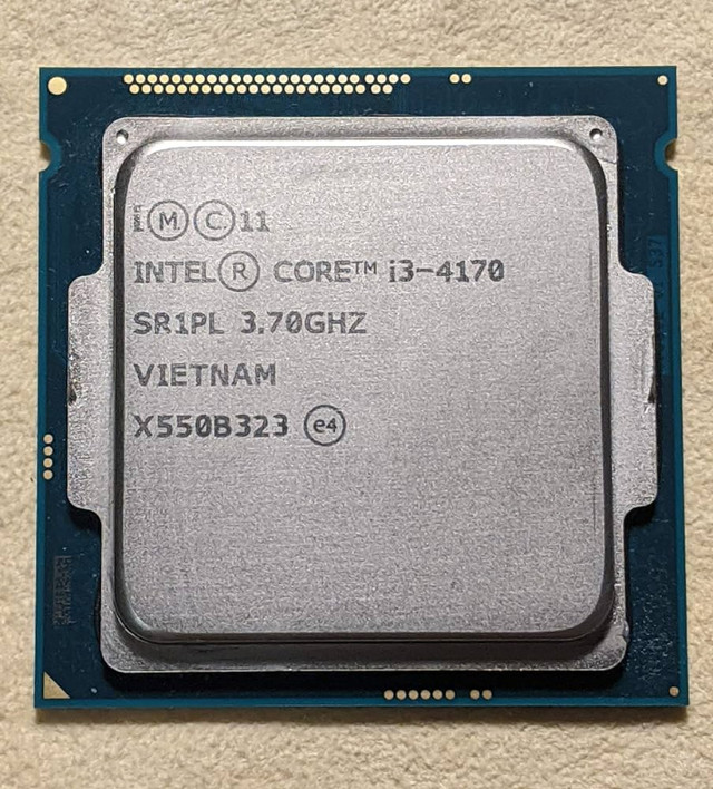 Intel i3-4170 CPU in System Components in Kitchener / Waterloo
