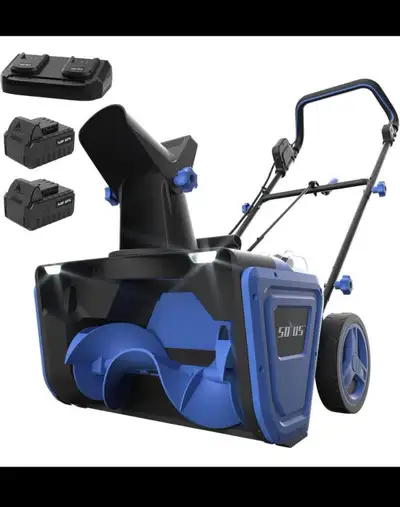 SOYUS 40V Snow Blower Cordless - 20-Inch Electric Snow Blower wi, View more