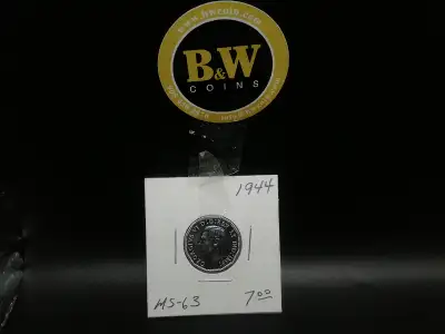 1944 Canada 5  cents     MS-63 coin!!!!, View more