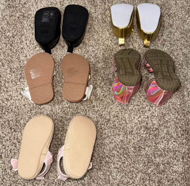 All NEW unworn Baby Girl Shoes size 0-3  in Clothing - 0-3 Months in London - Image 4