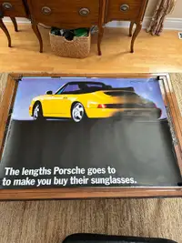 Porsche Convertible 911 poster