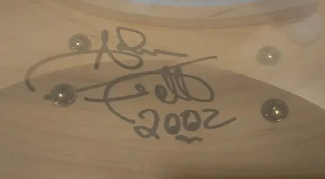 2002 DW JOHN CRAVIOTTO SIGNED SNARE DRUM - RARE- in Drums & Percussion in Windsor Region - Image 6