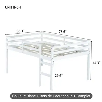 Lit mezzanine double, View more