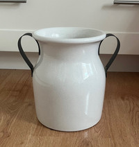 Large Farmhouse Milk Jug Style Vase