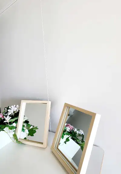 Wooden Framed Mirror, View more
