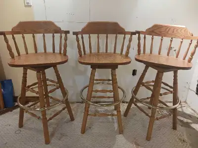 wooden bar stools, View more