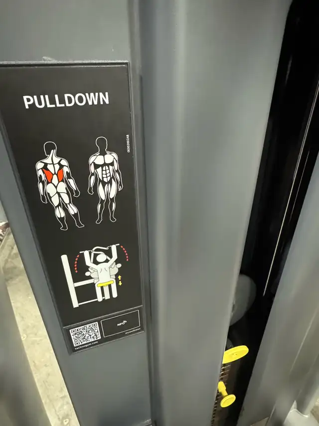 Technogym Pulldown in Exercise Equipment in Delta/Surrey/Langley - Image 6