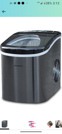 Frigidaire Compact Ice Maker 26LBS/Day EFIC117-SSBLACK-CU