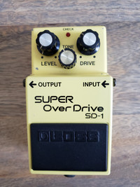 Boss SD-1 Super Overdrive - 1986 Made in Japan