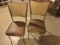 Pair vintage chairs (1960’s)