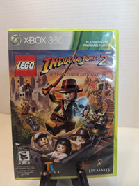 Lego Indiana Jones 2: The Adventure Contines Xbox 360 W/Manual