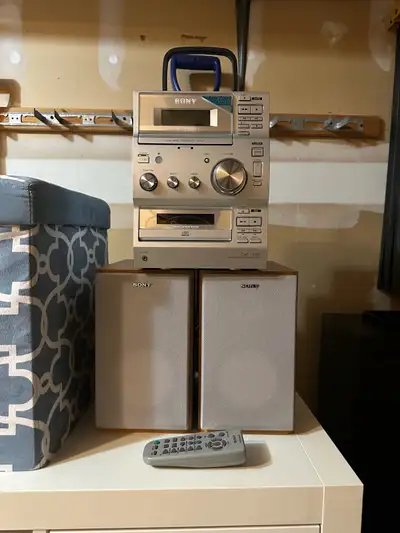 Vintage Sony CMT-CP100 Micro Hi-Fi Stereo System, View more