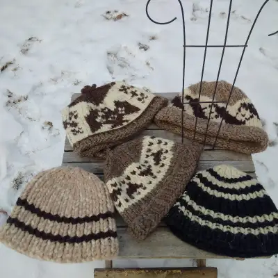 Cowichan Wool Toques, View more