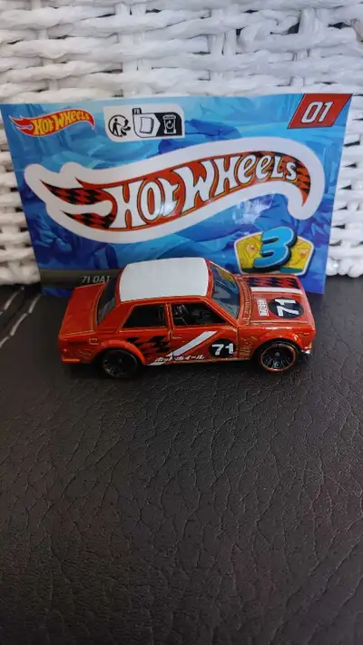 2023 Hot Wheels Mystery Models Series 3 #01 '71 Datsun 510. Please see photos for condition. Check o...