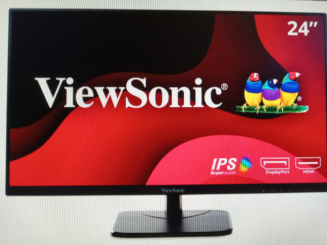 (new in box) viewsonic 24in ips 1080p monitor hdmi display port in Monitors in Windsor Region