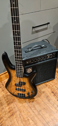 Bass Ibanez et Ampli