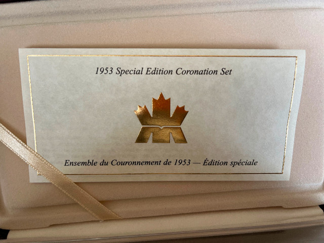 1953 Special Edition Coronation Minted Coin Set in Arts & Collectibles in St. John's - Image 2