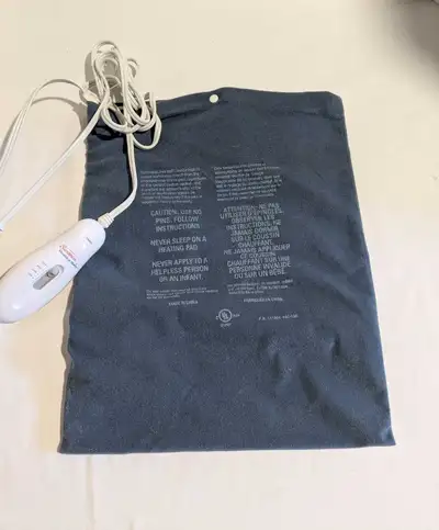 Sunbeam Heating Pad 12 x 16 inches Works, View more