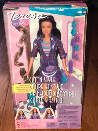 Teresa Cut 'N Style Friend of Barbie Grow, Cut, Pull New in Box