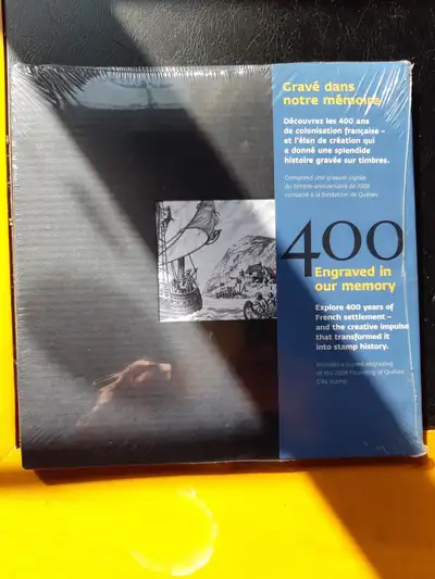 To mark Quebec City’s 400th anniversary an dry efinal issue in the 400 years of French Settlement se...