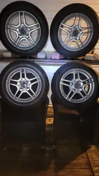 4 Alum/ Alloy (RSSW) Rims 15'' (4Bolt)and Tires
