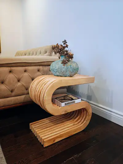 Handcrafted Solid Wood Side Tables, View more