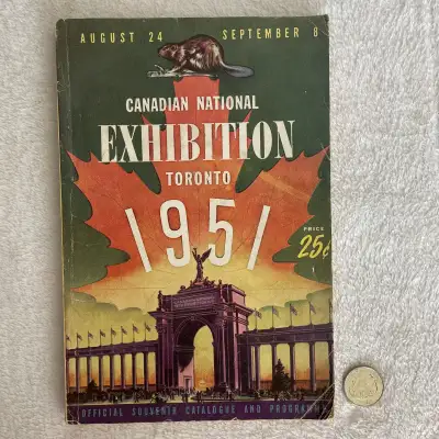 CNE Souvenir Catalogue Programme 1951 $10, View more