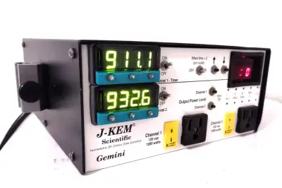 J-KEM Scientific Gemini, 2Channel Timer Temperature Controller I, View more