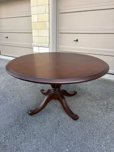 Bombay Round Pedestal Dining Table, View more