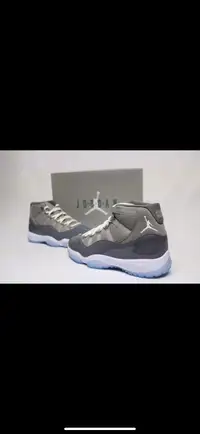 Jordan Retro 11 Cool Grey Size 9.5 Ds