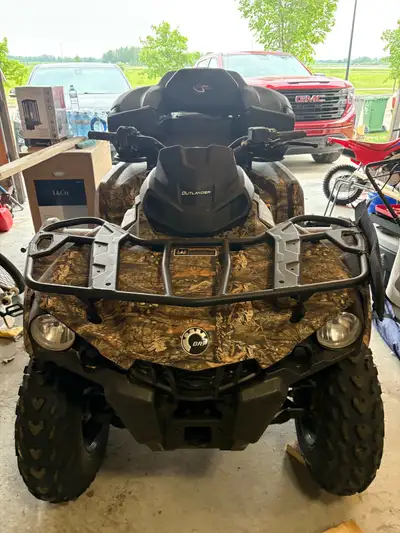 This unit has been on well groomed trails only. It is my wife’s quad and has been very gently used....