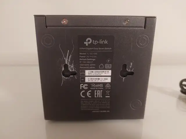 TP-Link TL-SG105E gigabit 5-port managed VLAN network switch62863738089347122