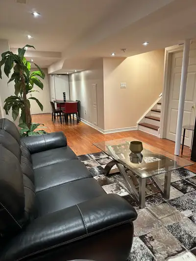 BASEMENT FOR RENT - $1,600/month Fully furnished 1-bedroom basement apartment available in a good ne...