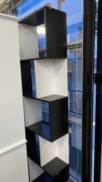 Modern Bookcase 5-Tier Display Shelf