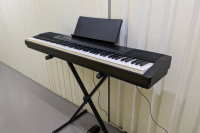 Casio Piano CDP120 with Stand, Pedal (88 Weighted Keys)
