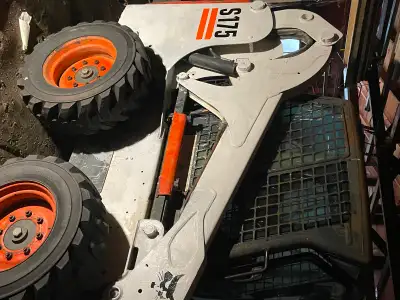 2200hours bobcat needs some attention. Everything works. I just replaced tires no hours on them come...