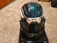 Brian Dawkins Signed Inscribed LE Pro Helmet (Fanatics)