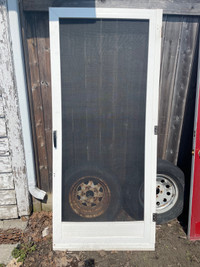 Vinyl Screen door 35” x 80” 