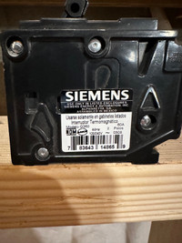 Siemens breaker 