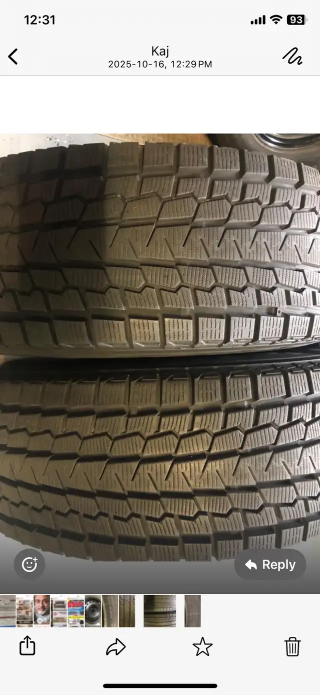 SNOW TIRES WITH RIM AND SENSORS in Tires & Rims in Oshawa / Durham Region - Image 4