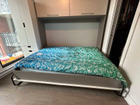 Lit escamotable avec matelas