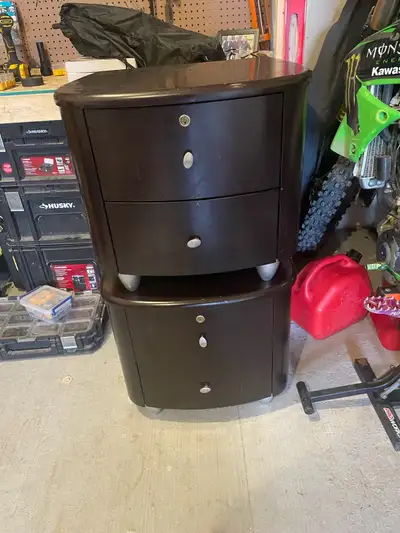 bed frame and night stands, View more